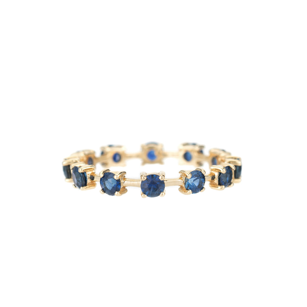 Sapphire Tennis Eternity Band -- Ariel Gordon Jewelry