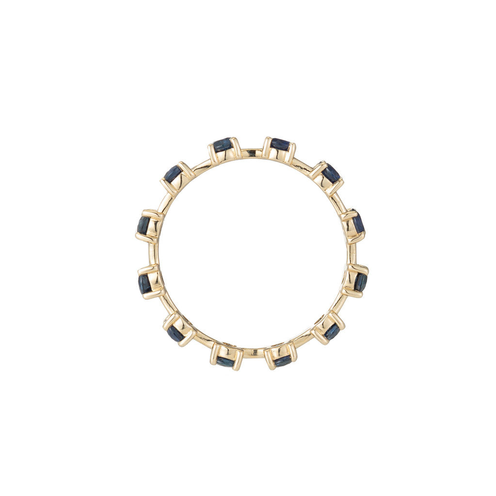 Sapphire Tennis Eternity Band -- Ariel Gordon Jewelry