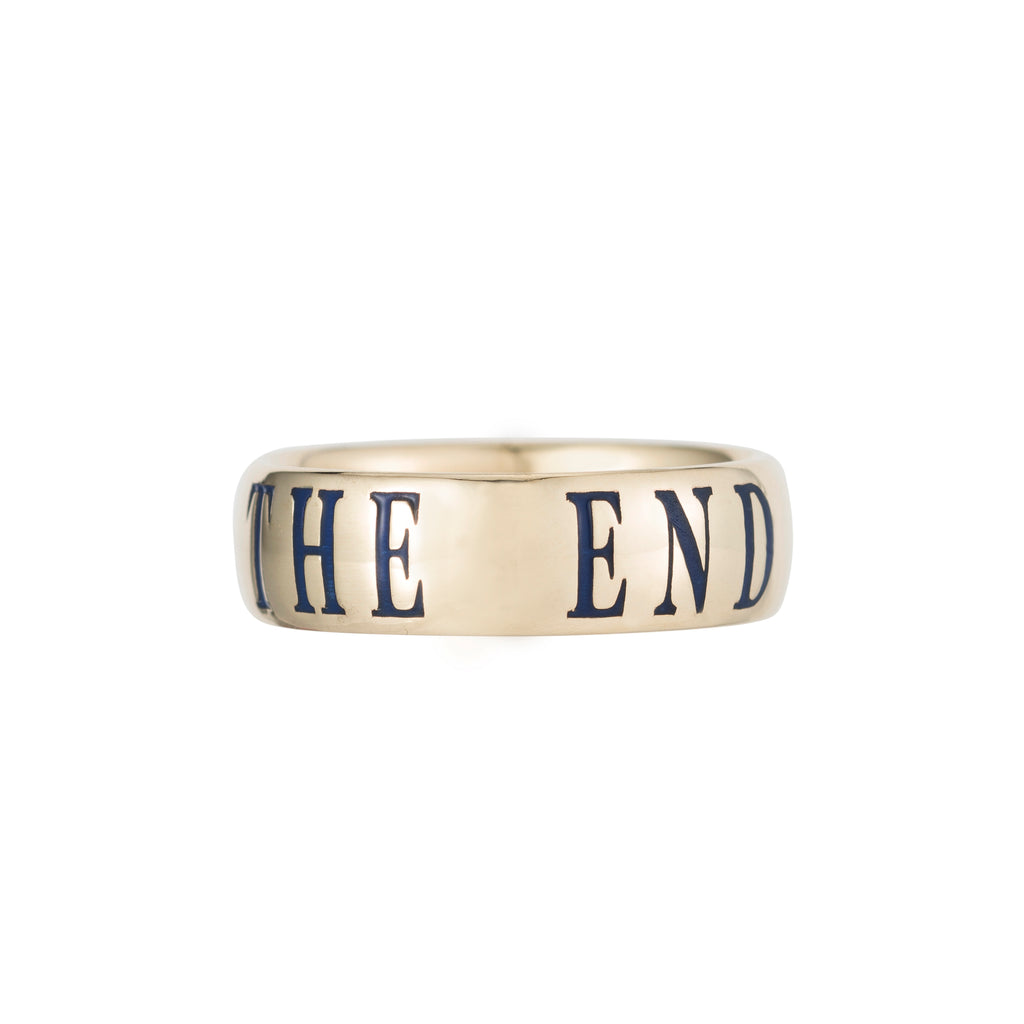 Enamel Ode Ring -- Ariel Gordon Jewelry