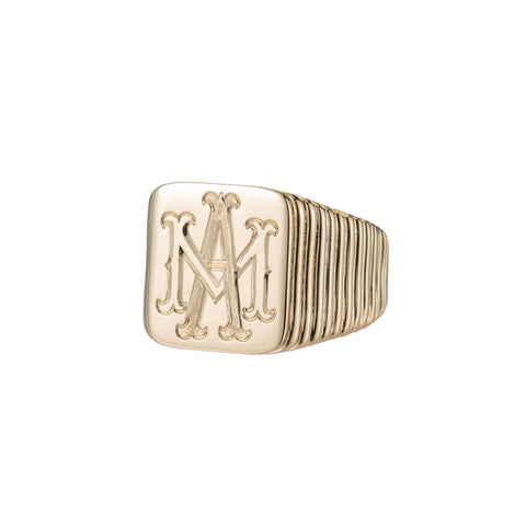 Strata Signet Ring