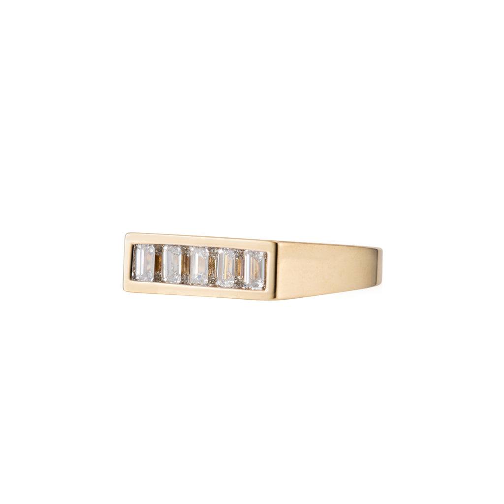 Juno Emerald Cut Diamond Ring -- Ariel Gordon Jewelry