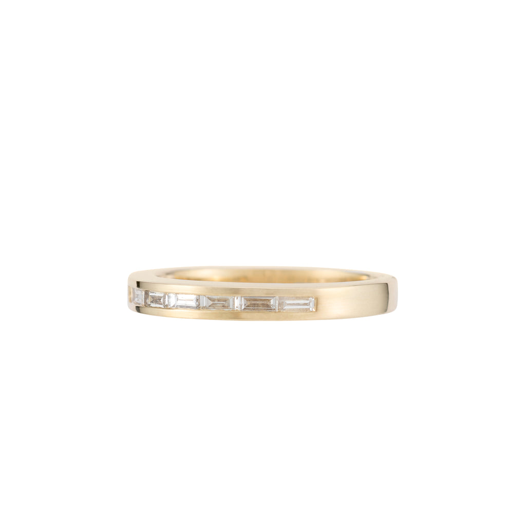 Baguette Diamond Stacking Ring -- Ariel Gordon Jewelry