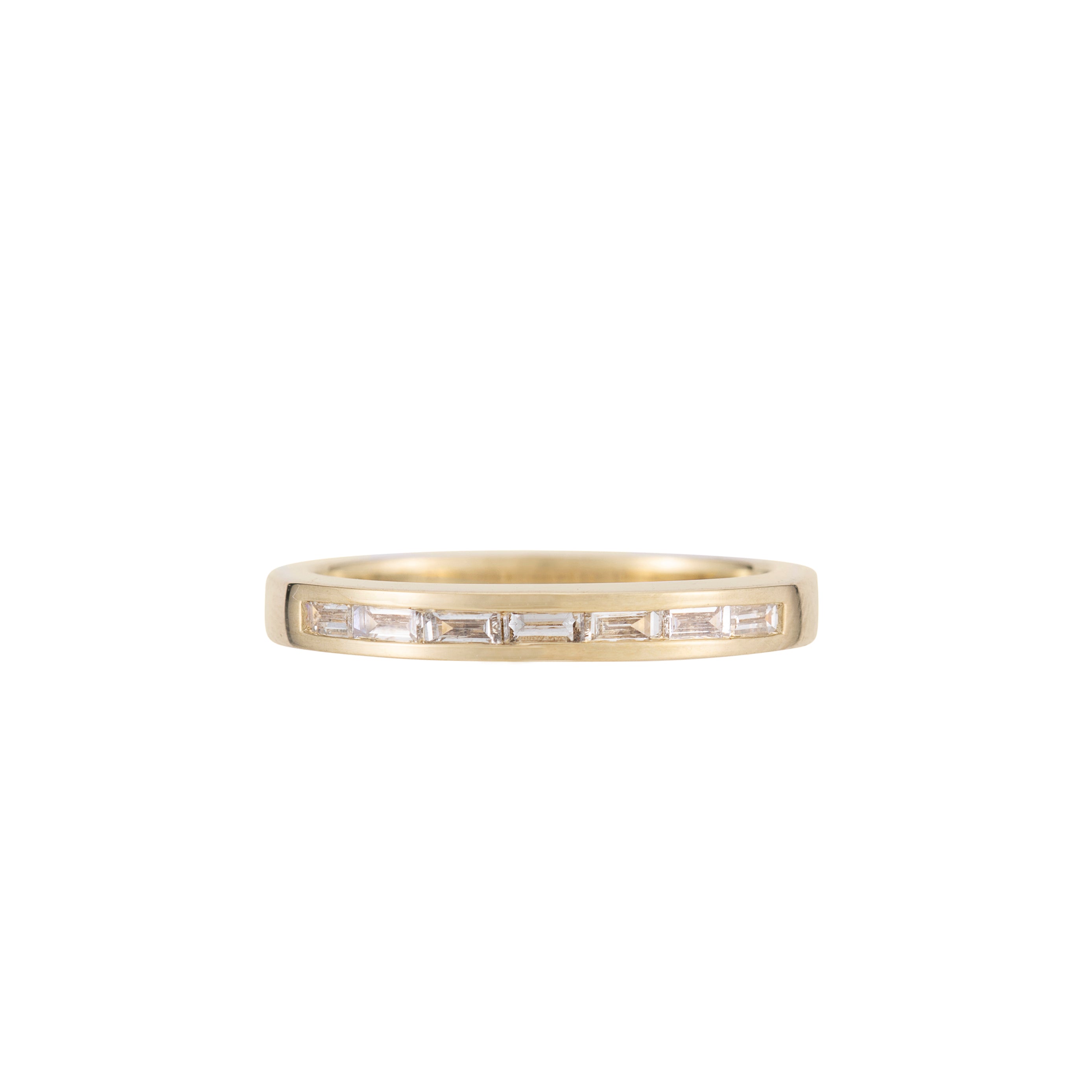 Baguette Diamond Stacking Ring
