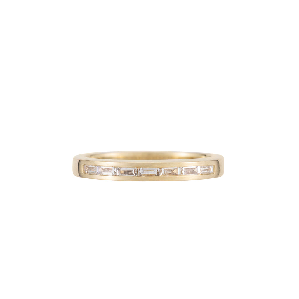 Baguette Diamond Stacking Ring -- Ariel Gordon Jewelry