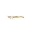 Teensy Emerald Cut Diamond Ring - Teensy Emerald Cut Diamond Ring -- Ariel Gordon Jewelry