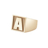 Varsity Initial Ring - Varsity Initial Ring -- Ariel Gordon Jewelry