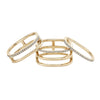 Pave Single Line Ring - Pave Single Line Ring -- Ariel Gordon Jewelry