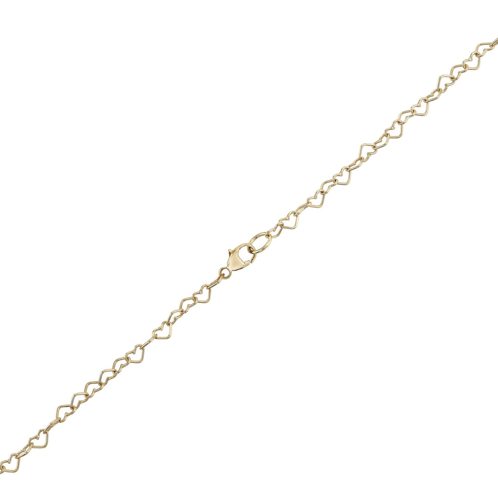 Heart Eternity Link Necklace -- Ariel Gordon Jewelry