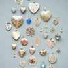Victorian Turquoise and Pearl Heart Pendant - Victorian Turquoise and Pearl Heart Pendant -- Ariel Gordon Jewelry