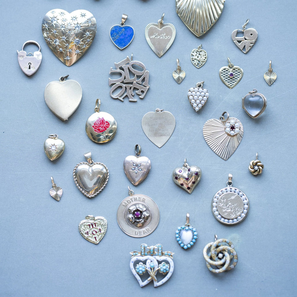 Enamel Rose Pendant -- Ariel Gordon Jewelry