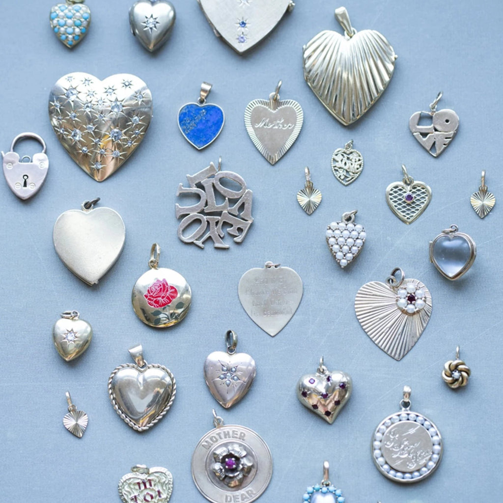 Ruby Lattice Heart -- Ariel Gordon Jewelry