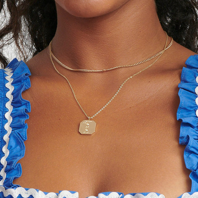 Diamond Tribute Pendant -- Ariel Gordon Jewelry