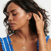 Mini Diamond Triad Studs - Mini Diamond Triad Studs -- Ariel Gordon Jewelry
