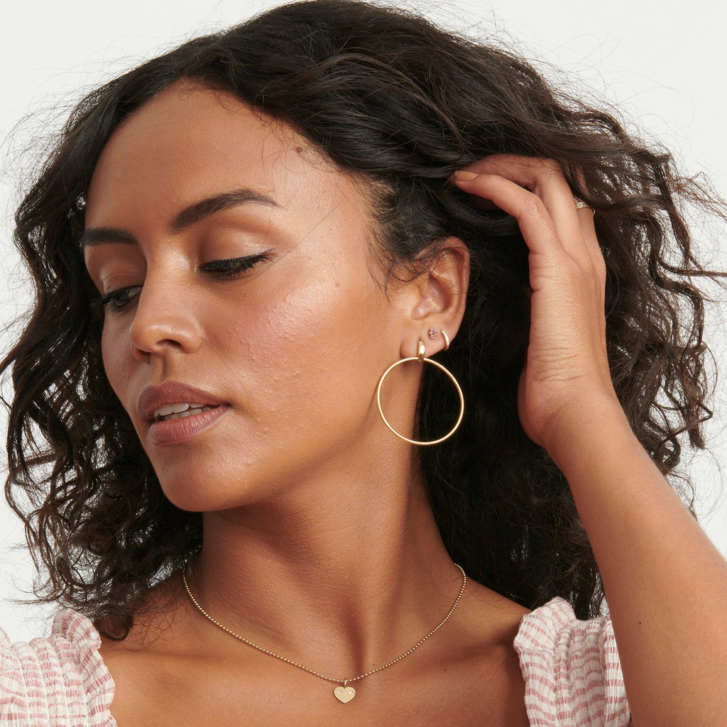 Door Knocker Hoops -- Ariel Gordon Jewelry