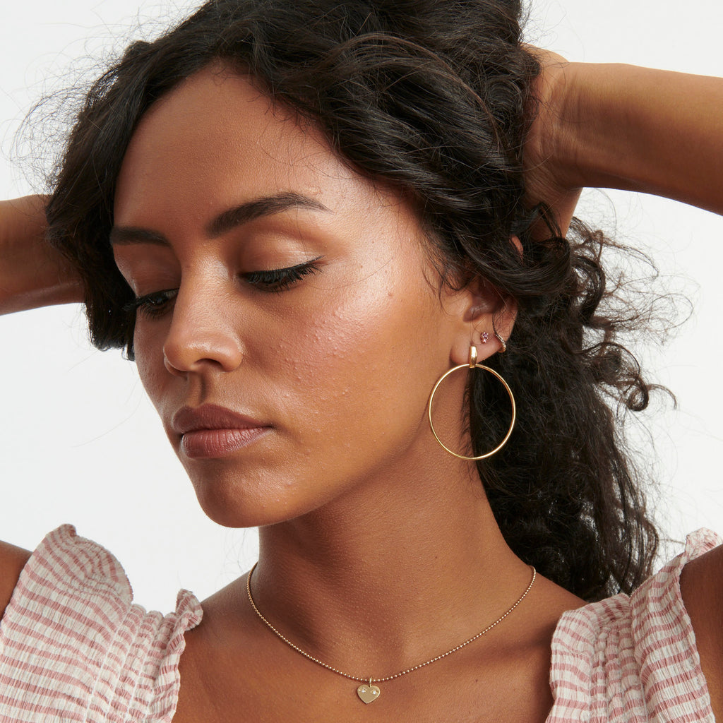 Door Knocker Hoops -- Ariel Gordon Jewelry