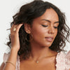 Junior Pavé Hoops - Junior Pavé Hoops -- Ariel Gordon Jewelry