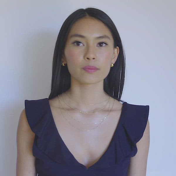 Gold Singapore Chain Necklace | 14k Gold Fine Jewelry – Ariel Gordon