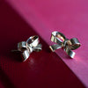 Gold Bow Studs - Gold Bow Studs -- Ariel Gordon Jewelry