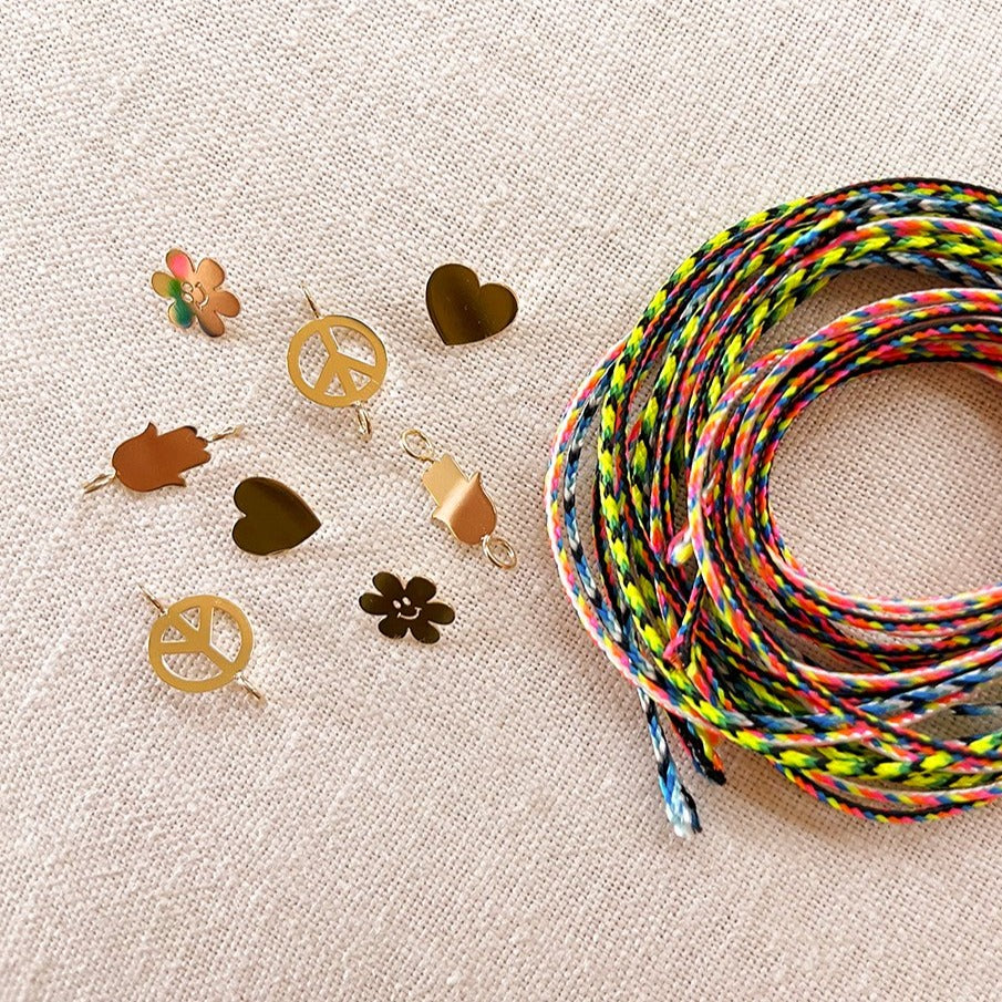 AGJ x HonestlyWTF: Happy Daze Charm Bracelet DIY Kit -- Ariel Gordon Jewelry
