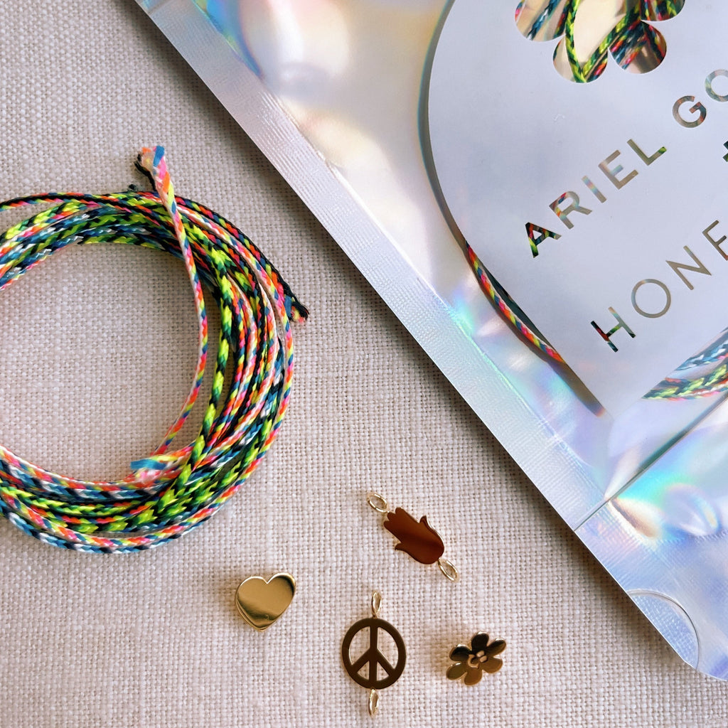 AGJ x HonestlyWTF: Happy Daze Charm Bracelet DIY Kit -- Ariel Gordon Jewelry
