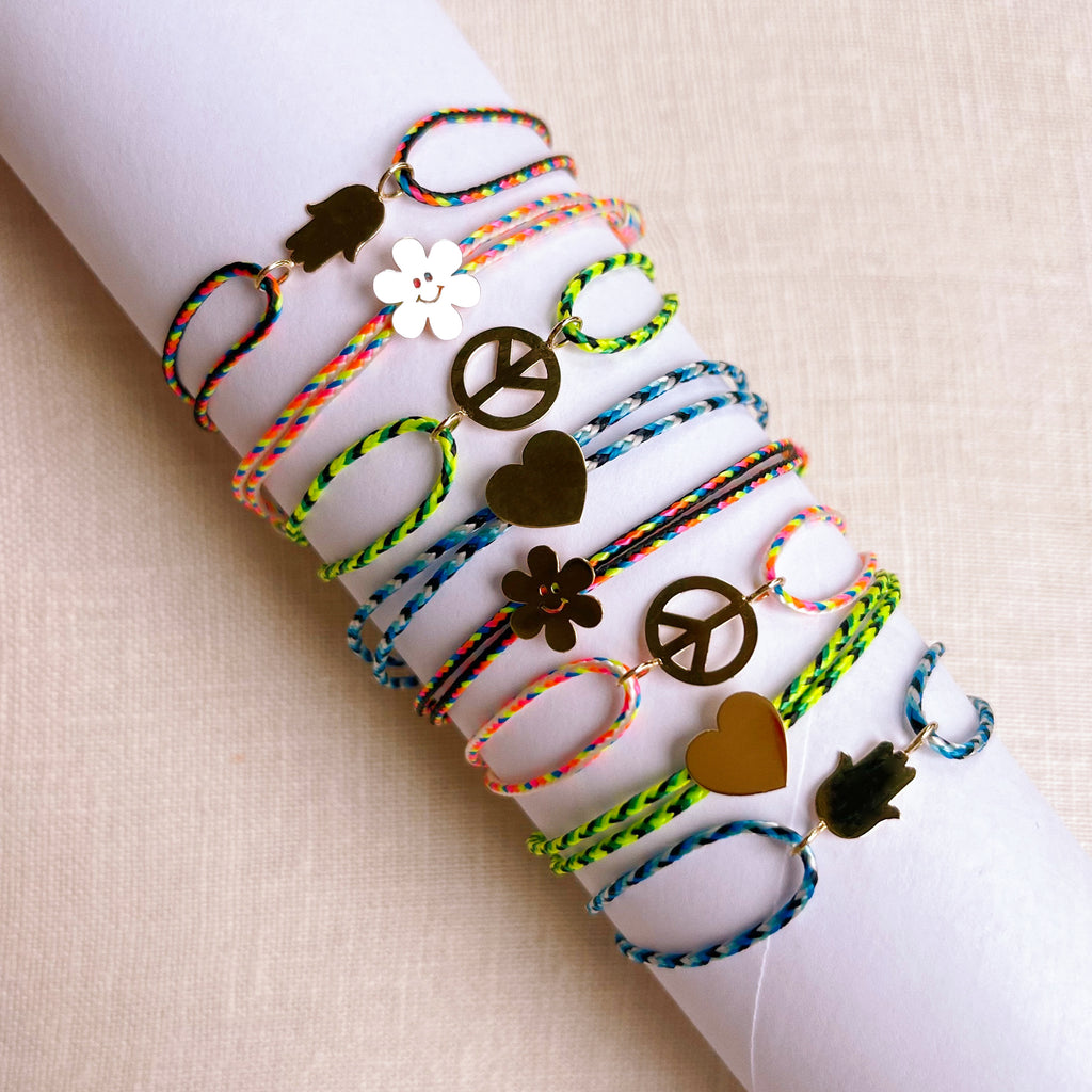 AGJ x HonestlyWTF: Happy Daze Charm Bracelet DIY Kit -- Ariel Gordon Jewelry