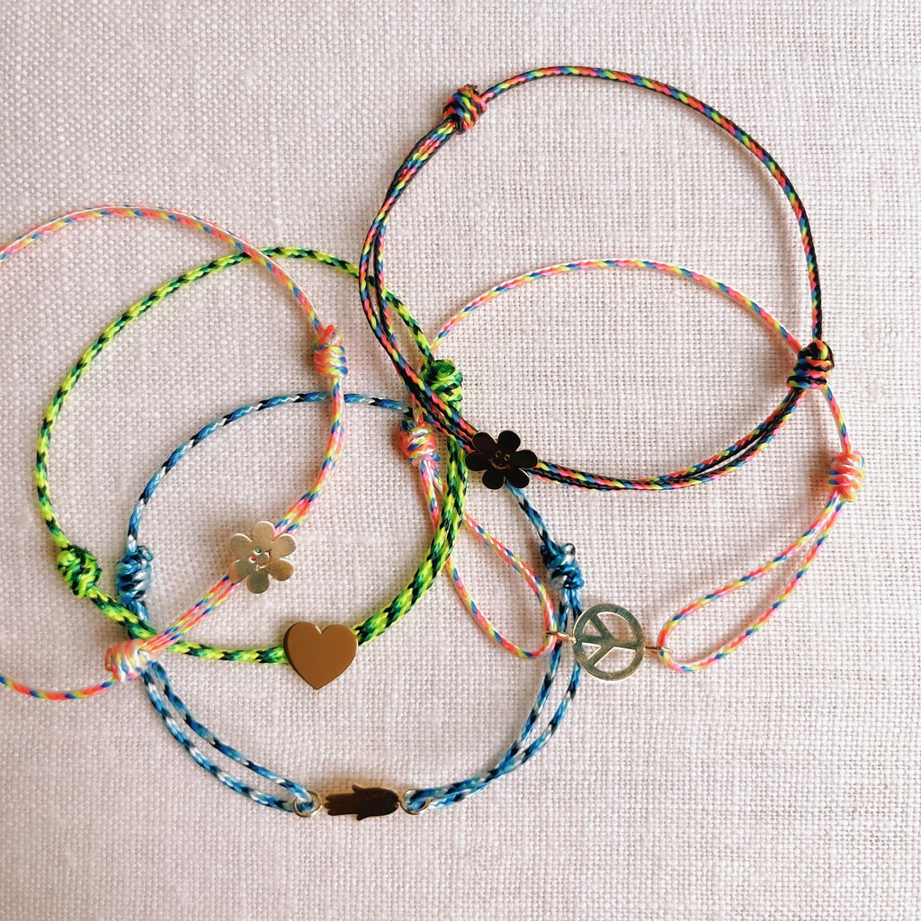 AGJ x HonestlyWTF: Happy Daze Charm Bracelet DIY Kit -- Ariel Gordon Jewelry