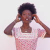Mini Endless Pearl Hoops -- Ariel Gordon Jewelry