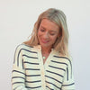 Enamel Knife Edge Hoops -- Ariel Gordon Jewelry