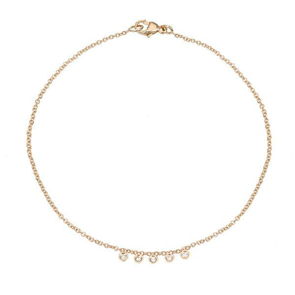 Mini Diamond Dash Bracelet -- Ariel Gordon Jewelry