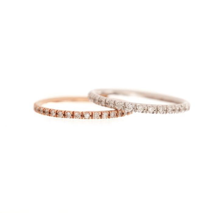 Pavé Diamond Eternity Band -- Ariel Gordon Jewelry